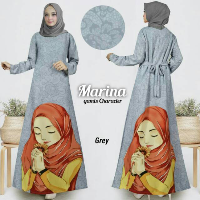 Marina Dress Maxi Dress Fashion Muslim