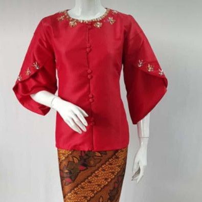 Blouse tafeta payet diamond