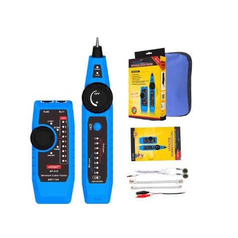 Wire tracker cable tester noyafa rj11 rj45 lan cat 6 5 network up 1km nf-810 nf810 - wired tracer