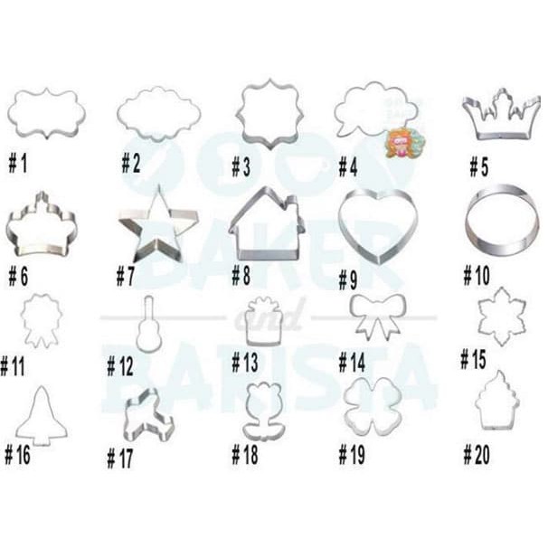 

Cookies Cutter Stainless
