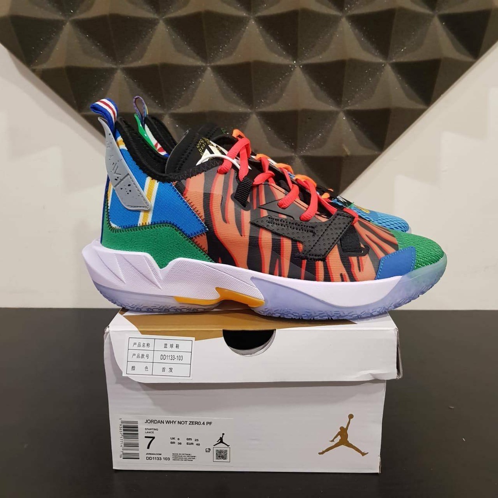 AIR JORDAN WHY NOT ZERO FOR MEN SIZE 40-45 PREMIUM QUALITY
