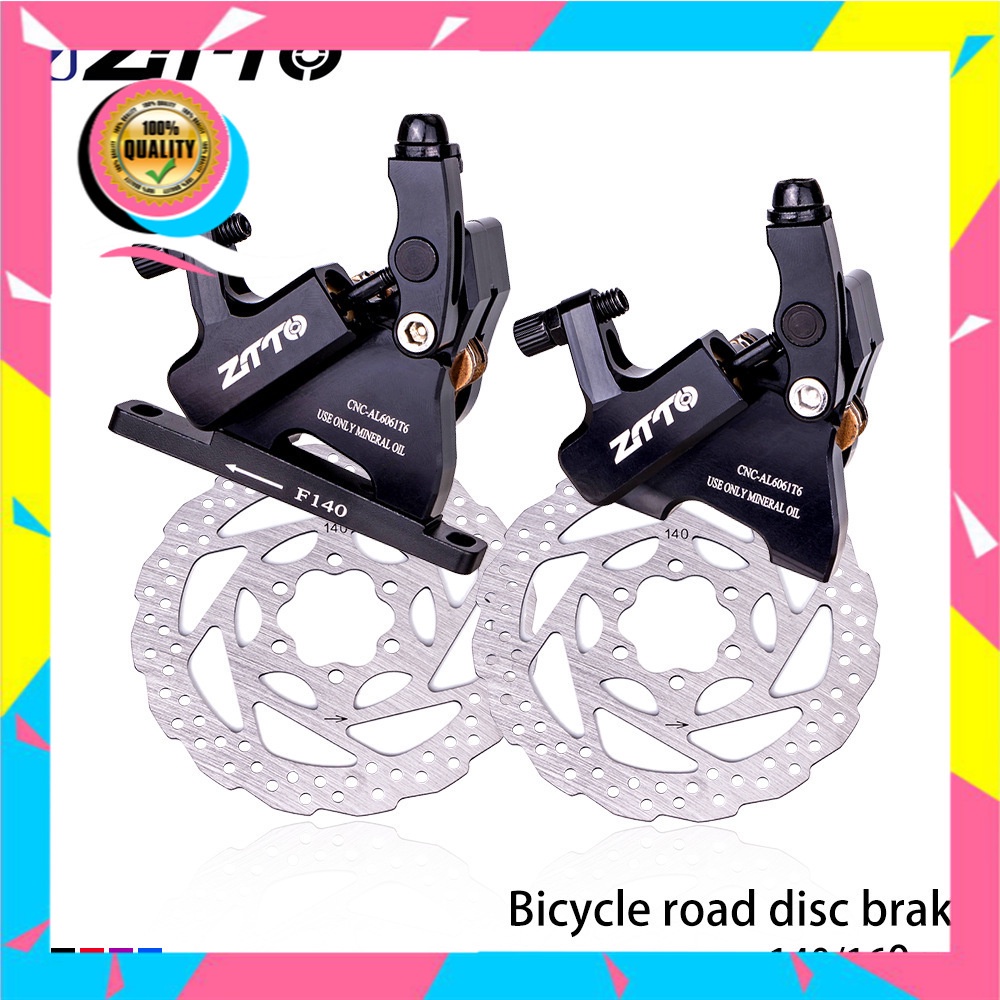 Ztto Peta Sepeda Disc Mesin Disc Brake Line Menarik Tingkat Rem Hidrolik Sepeda Jalan Datar Disc Min