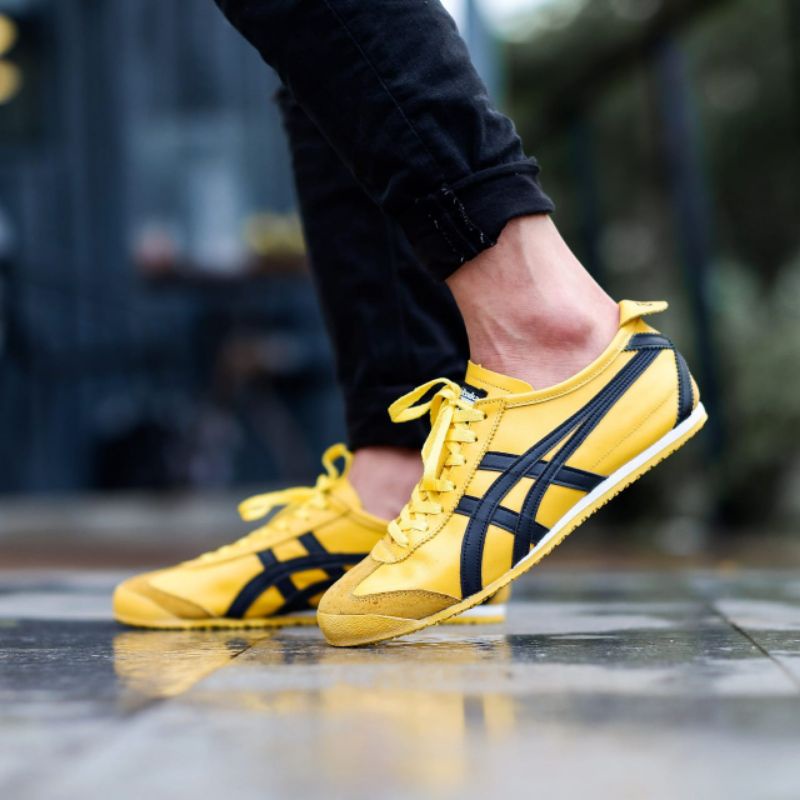 SEPATU ONITSUKA MEXICO 66 YELLOW BLACK KILL BILL
