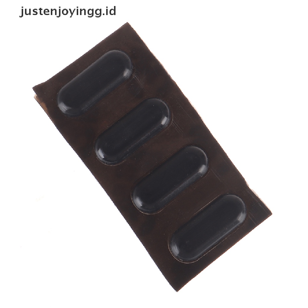 4pcs / set Cover Kaki Bahan Karet Untuk DELL E7440 E7240 E7250