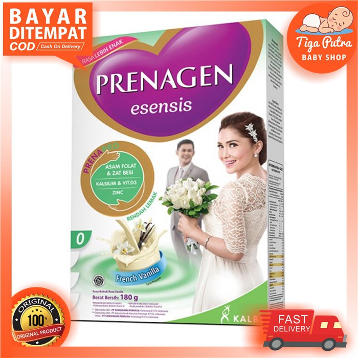 Prenagen Esensis 180gr Vanilla/Coklat/Moka