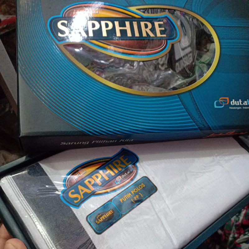 Sarung Tenun Sapphire