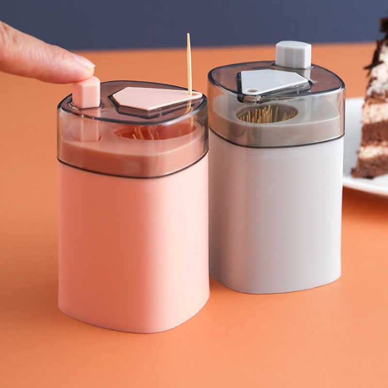 Bundara.id Pr-1256 Wadah simpang tusuk gigi automatic/Tempat Penyimpanan Tusuk Gigi Mini Otomatis Toothpick Holder