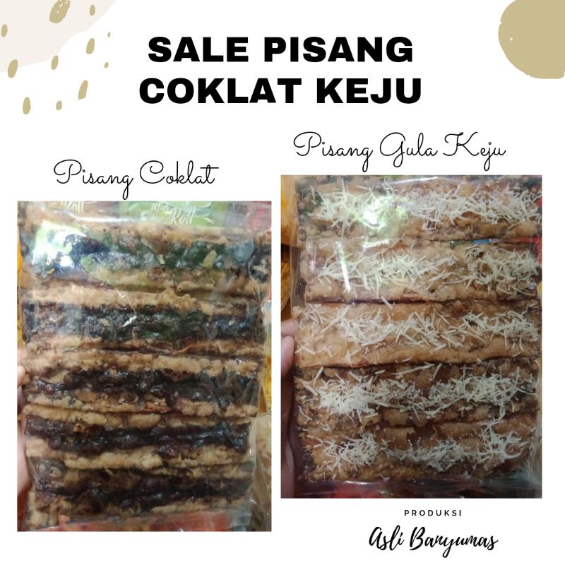 

SALE PISANG COKLAT KEJU | KHAS BANYUMAS | HARGA TERJANGKAU | FREE GIFT BELANJA MIN 50K (all item)