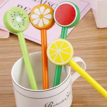 

LP262 Pulpen Buah Pen Pena Fruits Bolpoin Karakter Lucu Unik ATK Sekolah