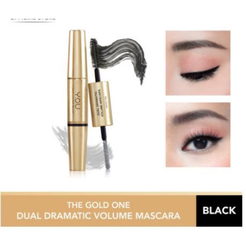 YOU The Gold one Dual Dramatic Volume Mascara Black