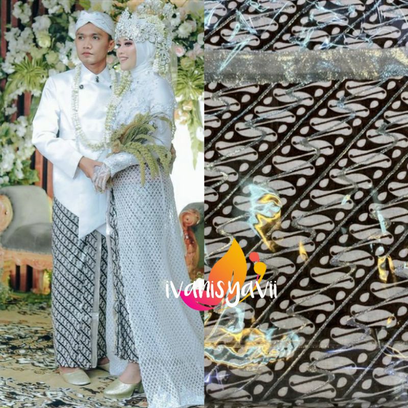 Sepasang Jarik Pengantin, Prodo Gold/ Silver