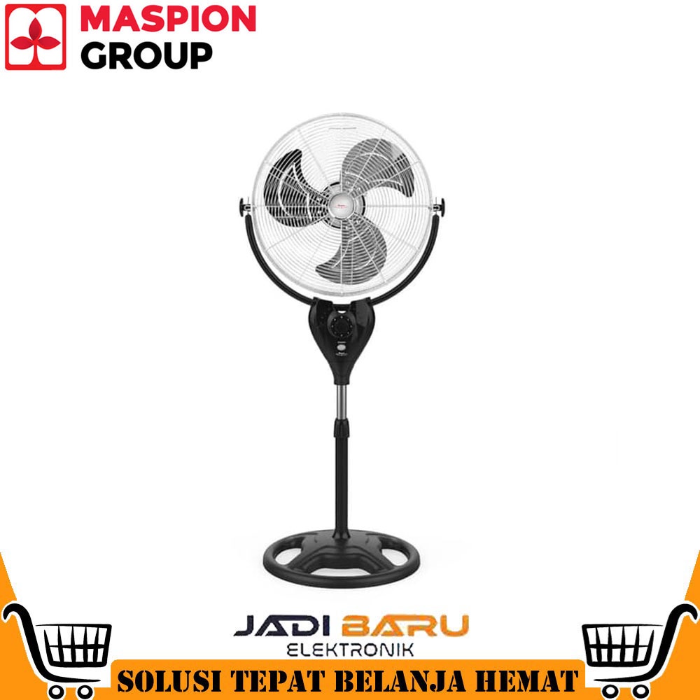(READY COD) MASPION PW-507-S / PW 507 / POWER FAN / KIPAS ANGIN BERDIRI / KIPAS JUMBO BESAR [20 INCH