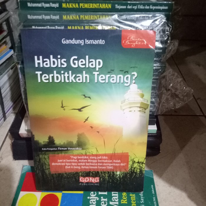 ORI BUKU HABIS GELAP TERBITKAH TERANG?