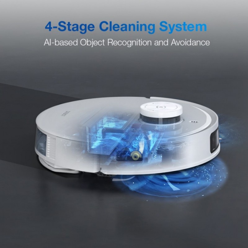 Ecovacs DEEBOT T10 + Auto Empty Station Robot Vacuum Cleaner Sapu Pel