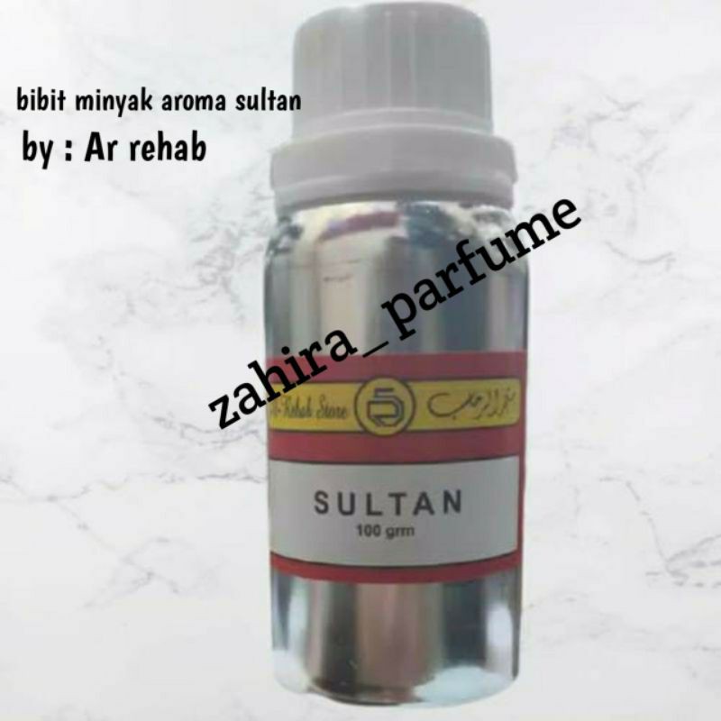 bibit minyak wangi Al rehab aroma sultan 100ml