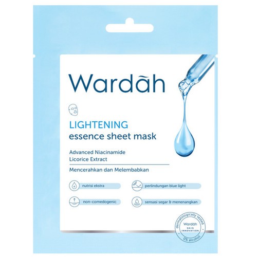 CM ✨ Wardah Lightening Series New Packaging | Skincare Wardah-Essence Sheet Mask