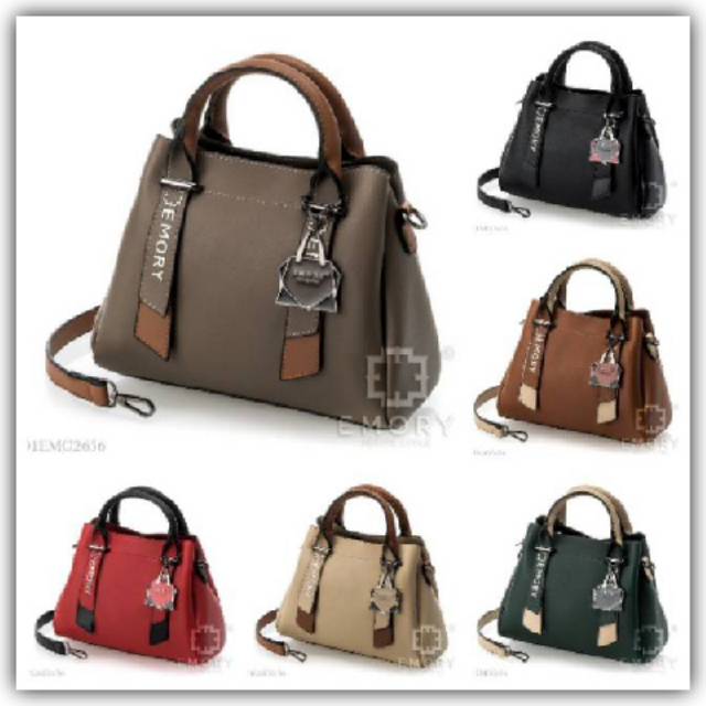 BAG IMPORT BRANDED EMORY MARSYA / TAS TOTE FASHION WANITA / TOTE BAG MULTIFUNGSI MURAH BANDUNG BATAM