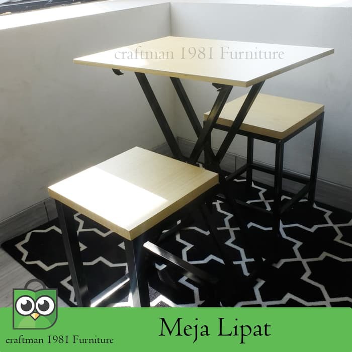 MEJA LIPAT JUALAN MEJA CAFE