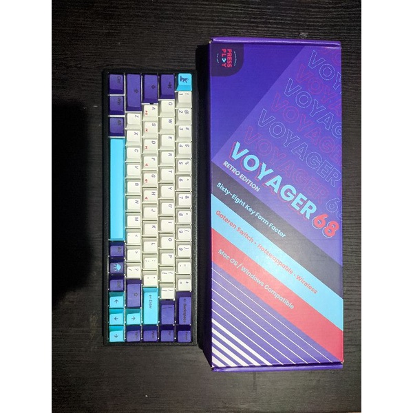 voyager68 retro edition wireless batch baru gateron yellow