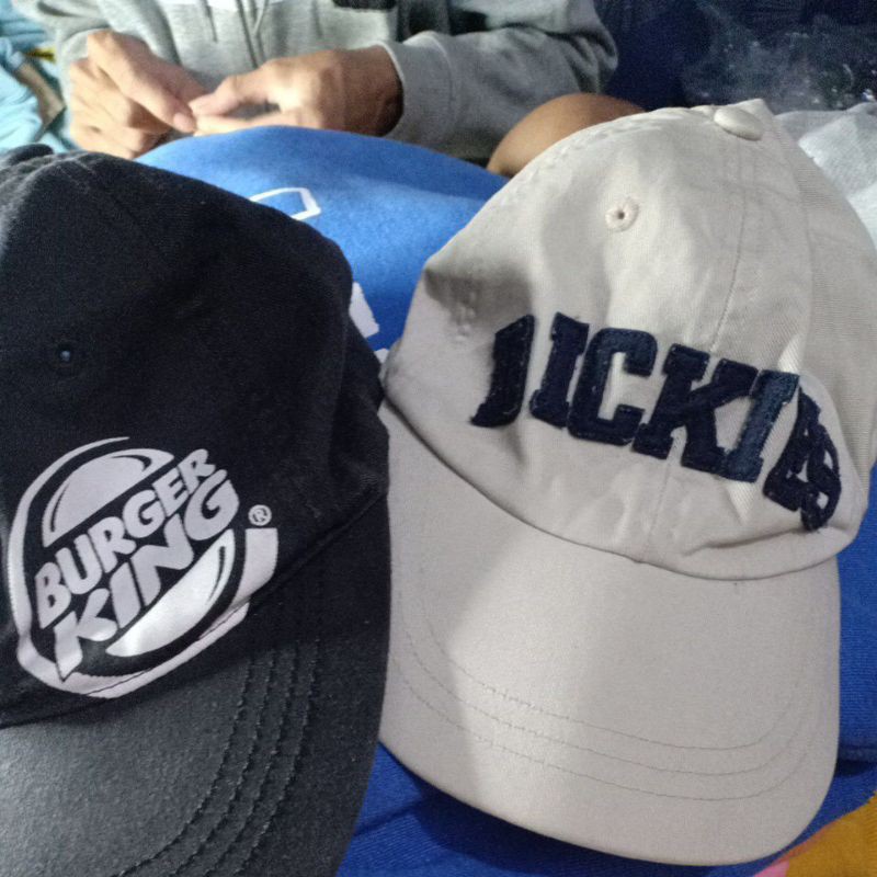 Topi burger king & dickies