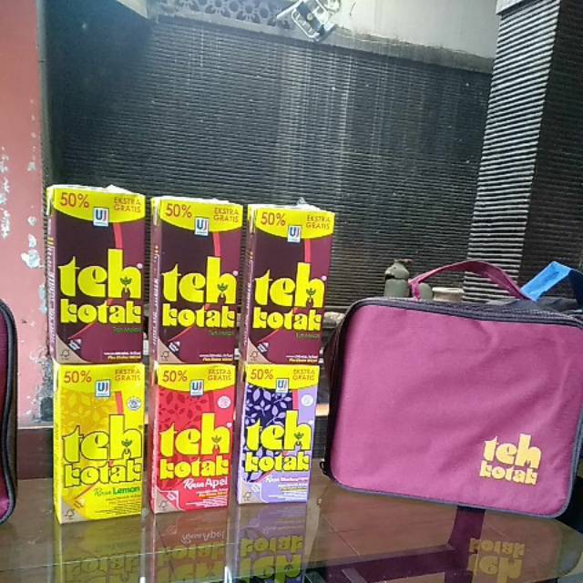 

Teh kotak isi 6 pcs campur rasa