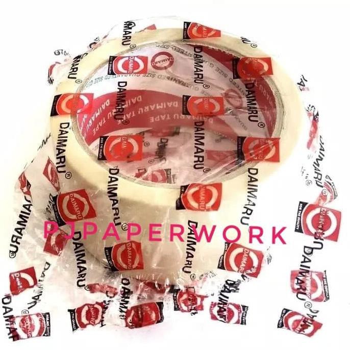 

LAKBAN KERTAS /MASKING TAPE 2 INCH DAIMARU KEREN DISKON