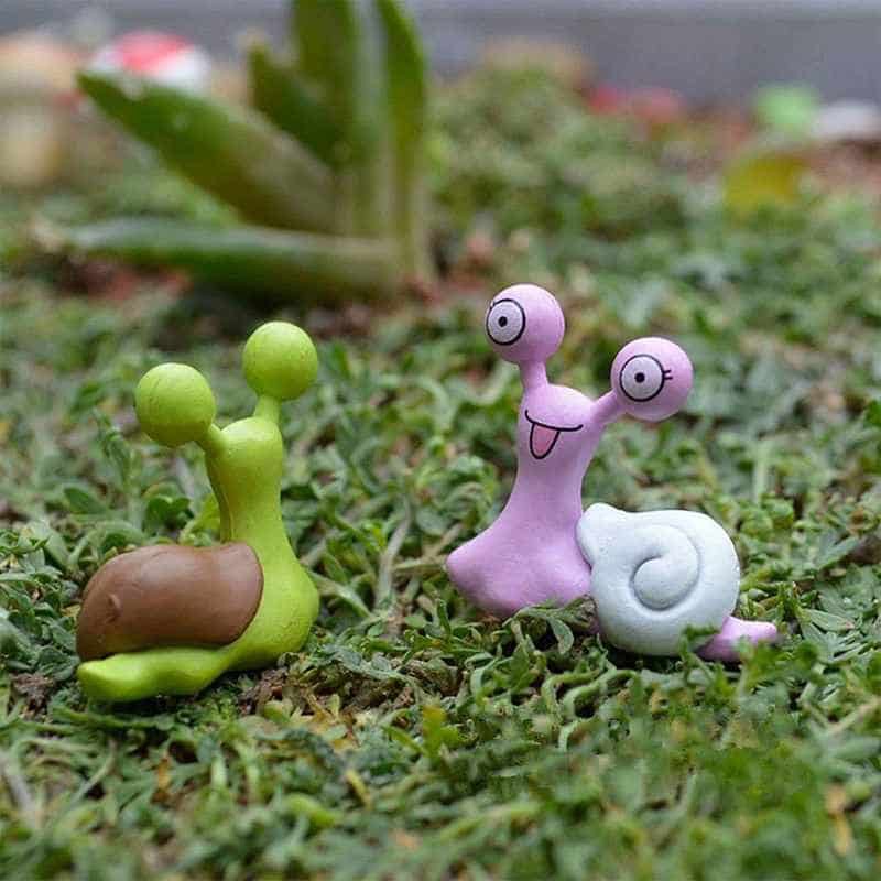 Miniatures - Terrariums - Fairy Garden - Animal_Snail (1pc)