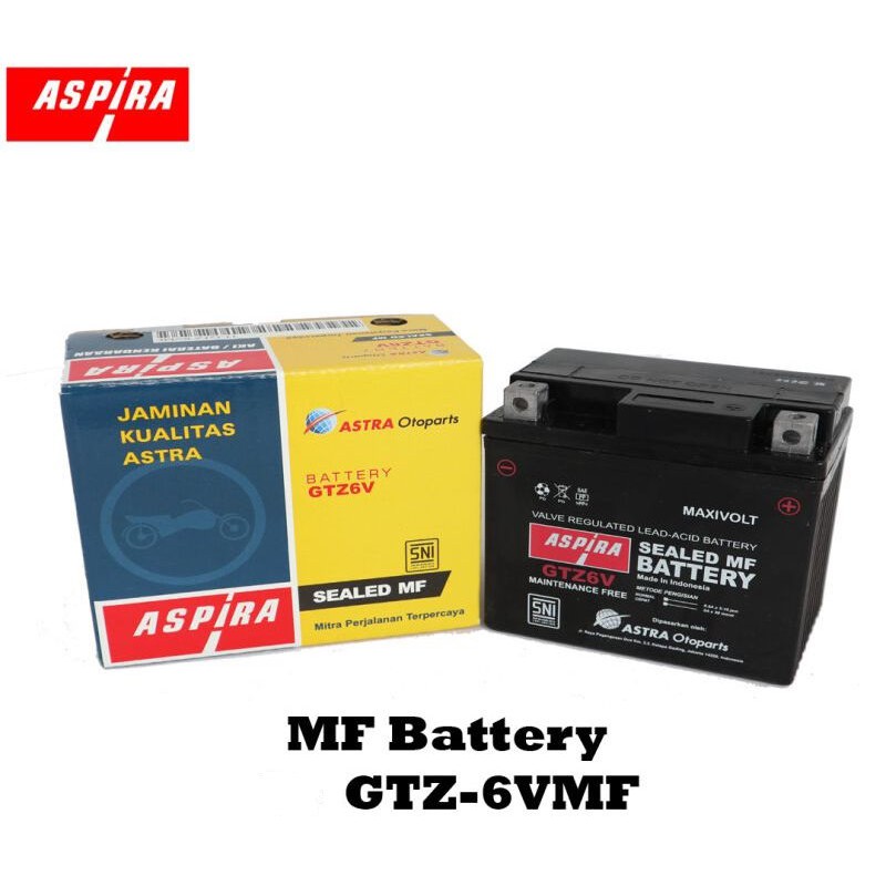 Aki Aspira Beat ISS Vario 125 150 ISS M3 SSS Satria GSX Aki Aspira Beat ISS Vario 125 150 ISS M3 SSS Satria GSX