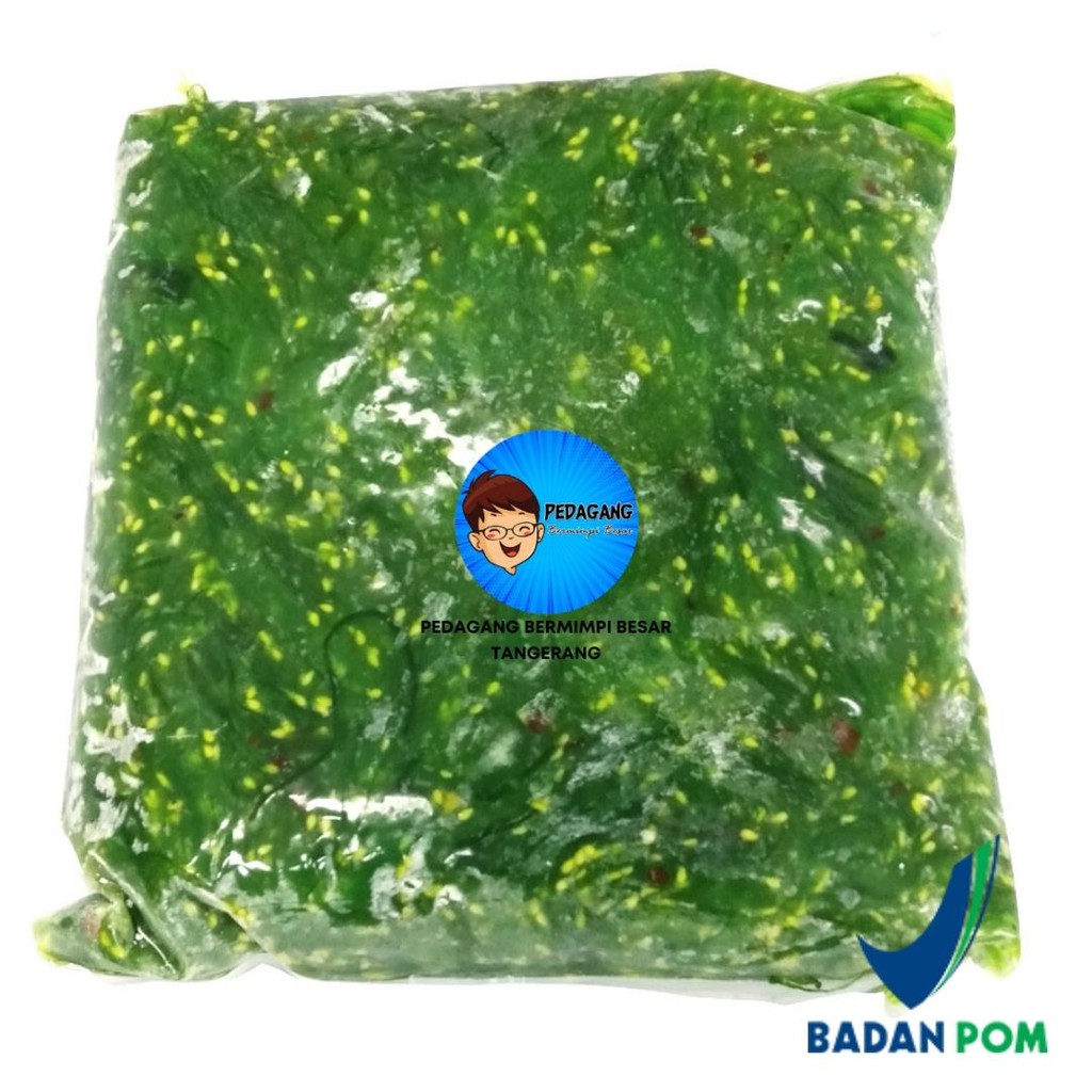 

Chuka Wakame 2Kg / Salad Rumput Laut Basah 2 KG Seaweed