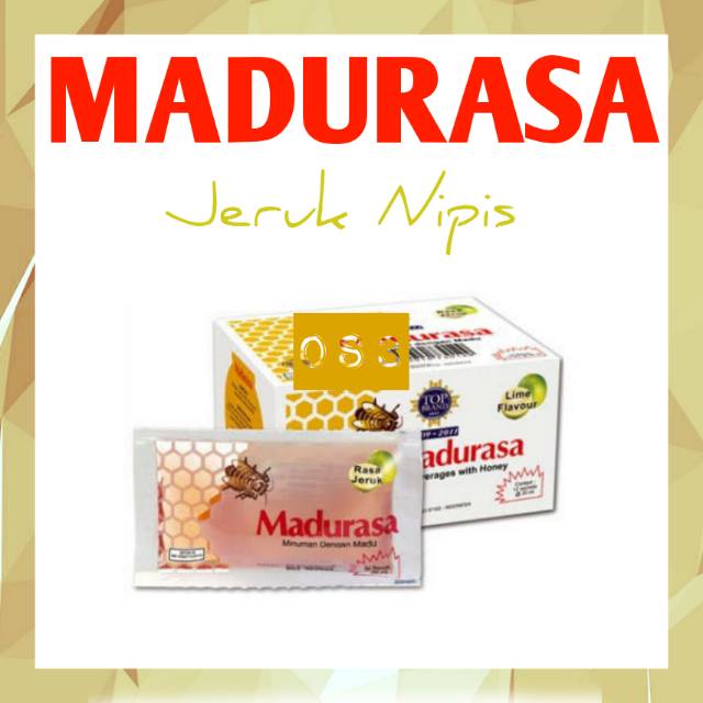 

《OS3》 Madurasa Jeruk Nipis 25 gram madu sachet