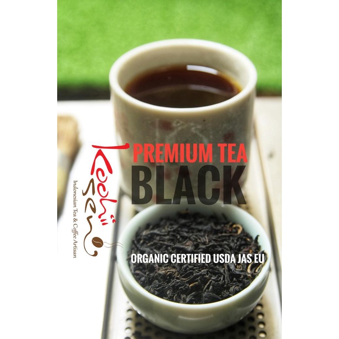 

(BISA COD) BULK 1 KG Organic Black Tea SPECIALTY | Teh Merah Assamica INDONESIA BIG SALE Kode 573