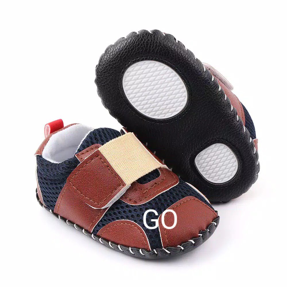 gos 387 STRAIGHT RONS Sepatu Anak Laki Sepatu Bayi Prewalker Shoes 0-18 bulan Import