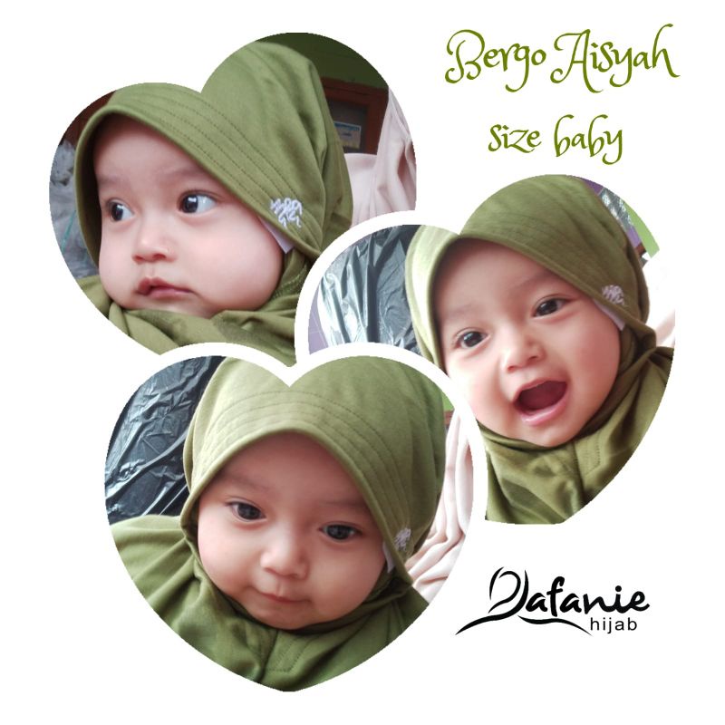 JILBAB ANAK BERGO AISYAH BY RAFANIE HIJAB TERMURAH