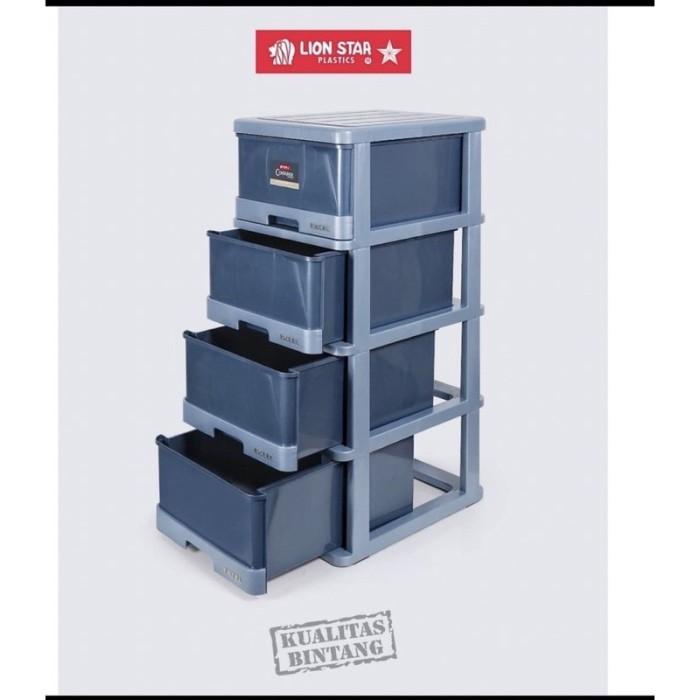Lemari Plastik Lion Star 4 SUSUN
