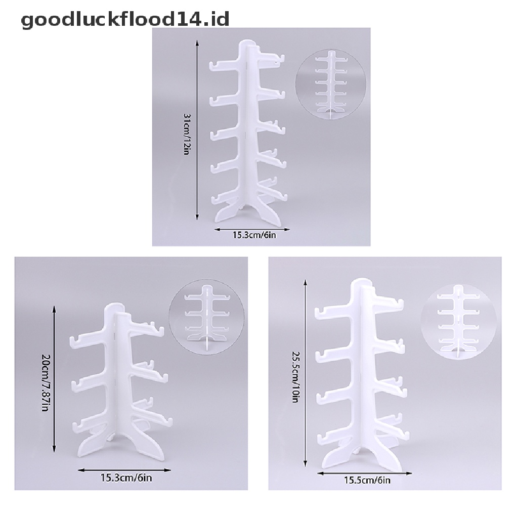 [OOID] Sunglasses Holder 3*4/5 Layers Counter Eyewear Display Stand Organizer Show Rack ID