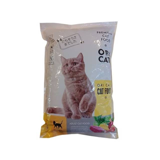 oricat Makanan kucing ori cat repack 1kg / oricat adult 1kg catfood