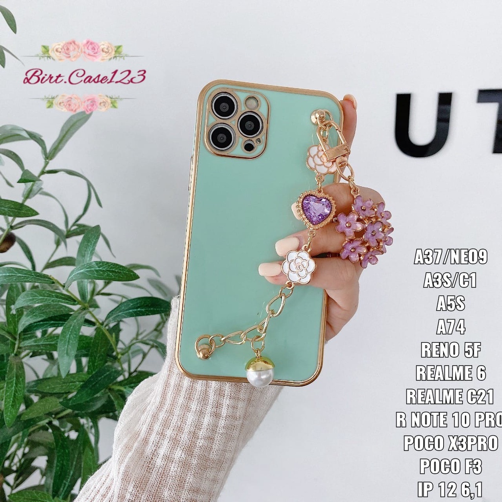 Y011 SOFTCASE SHINE PLATING CASE RANTAI DIINAMI XIAOMI REDMI NOTE 10 PRO POCOPHONE F3 X3 PRO BC6302