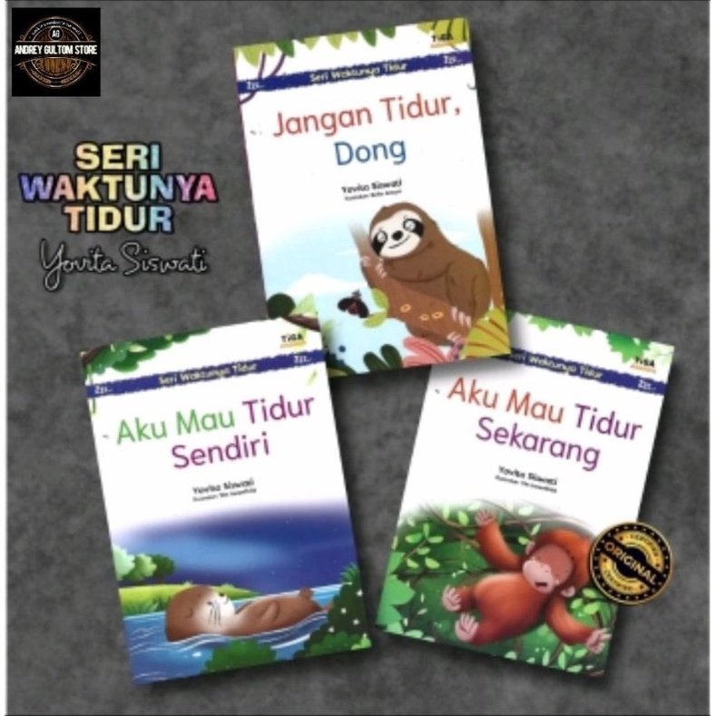 Jual Buku Cerita Anak / Seri Waktunya Tidur / Buku TK PAUD / Buku Anak ...