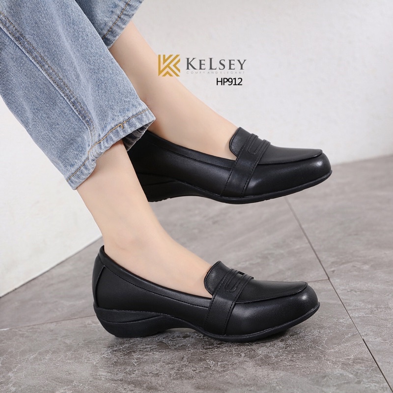 (GRATIS ALAS KAKI) NICOLE SEPATU HEELS WANITA KELSEY HP912 SEPATU KULIT WANITA