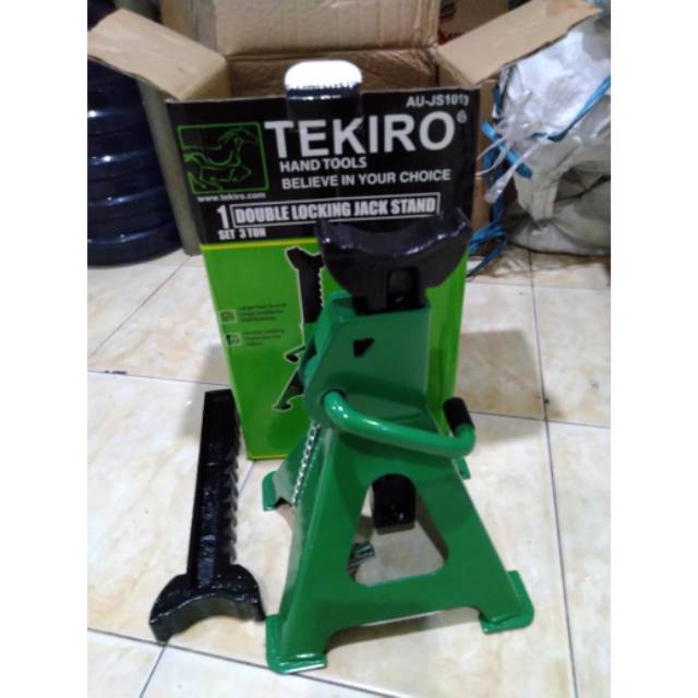 TEKIRO tahanan dongkrak 3ton jack stand ORIGINAL