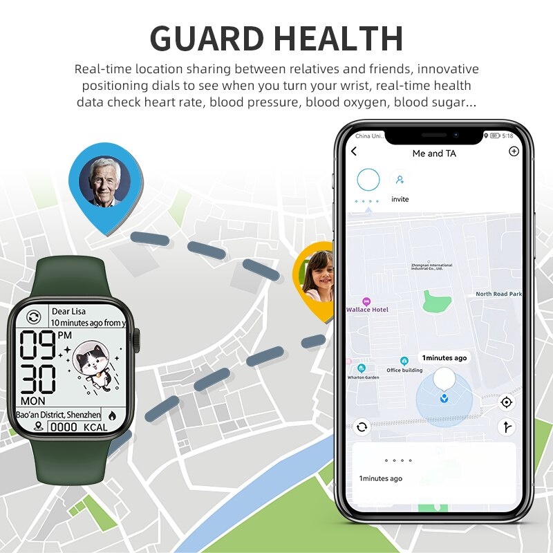 GARANSI✅HW37 IWO Watch Series 7 Android&amp;IOS Smart Watch/jam tangan pintar Bluetooth Call Wallpaper Custom 1.77inch HD Screen IP67 Waterproof Long Standby Watches Heart Rate Monitor Fitness Tracker