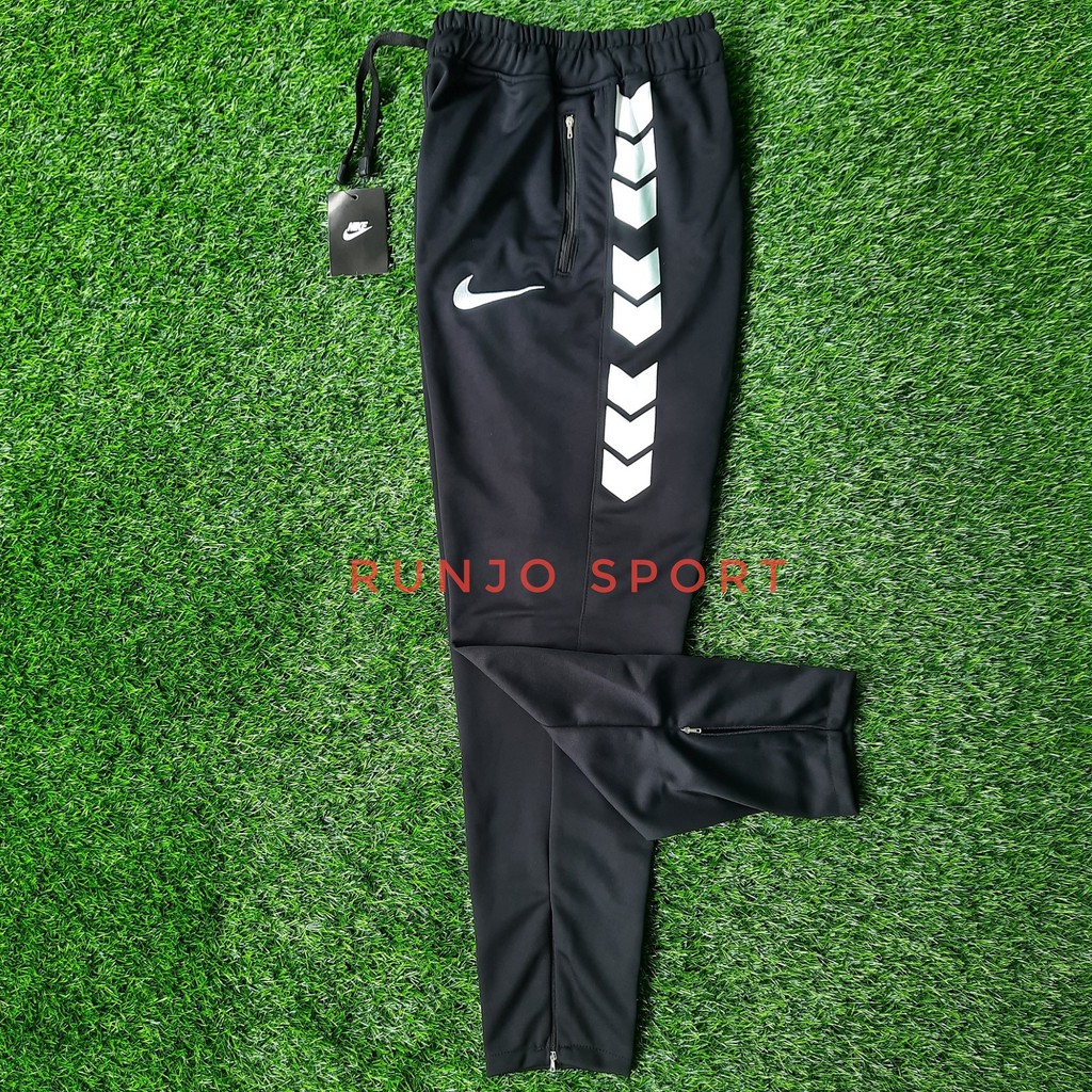 Jogger Celana - Trackpants Nike Sweatpants -  Joger Pants Training Panjang hitam Pria Wanita - ABW