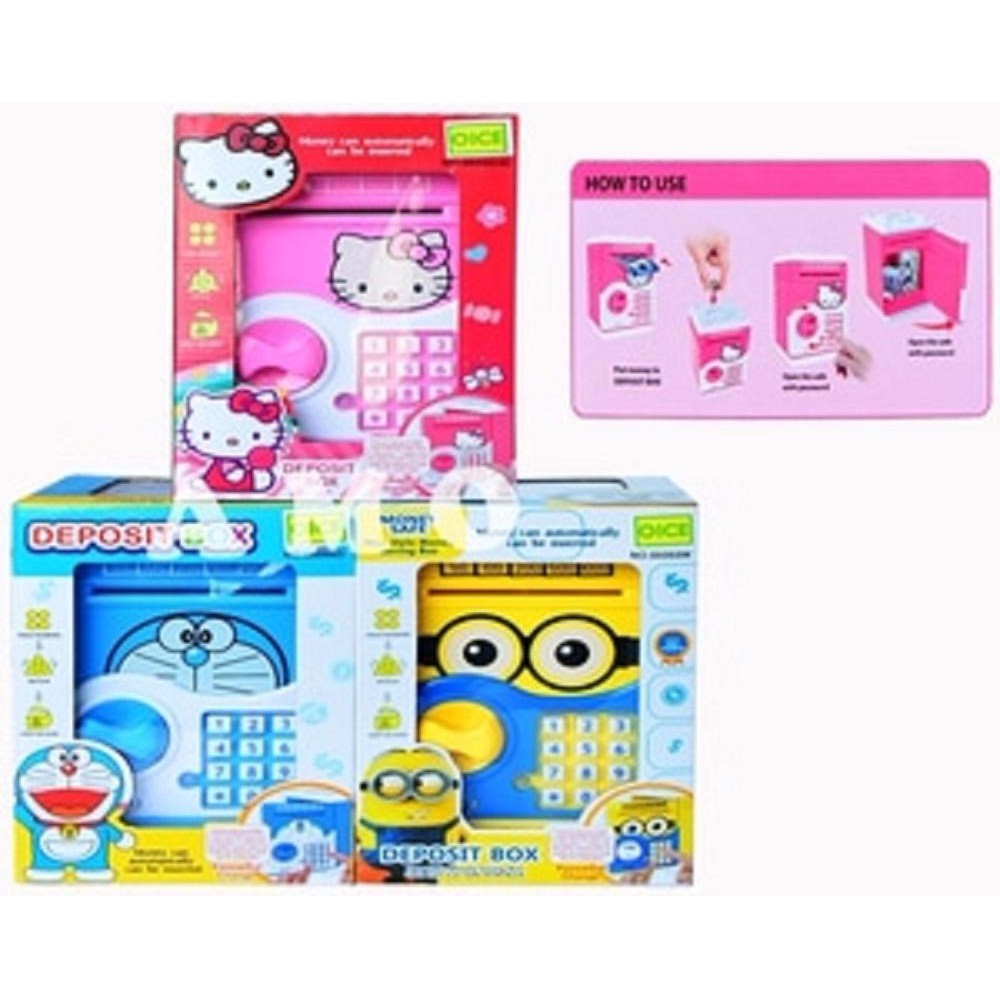 CELENGAN BRANKAS HELLO KITTY MAINAN EDUKATIF MAINAN ANAK CEWEK Am1