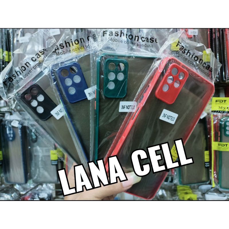 Case Casing Selicon INFINIX NOTE 10 MYCHOISE BOMBER DOVE AERO + PELINDUNG CAMERA