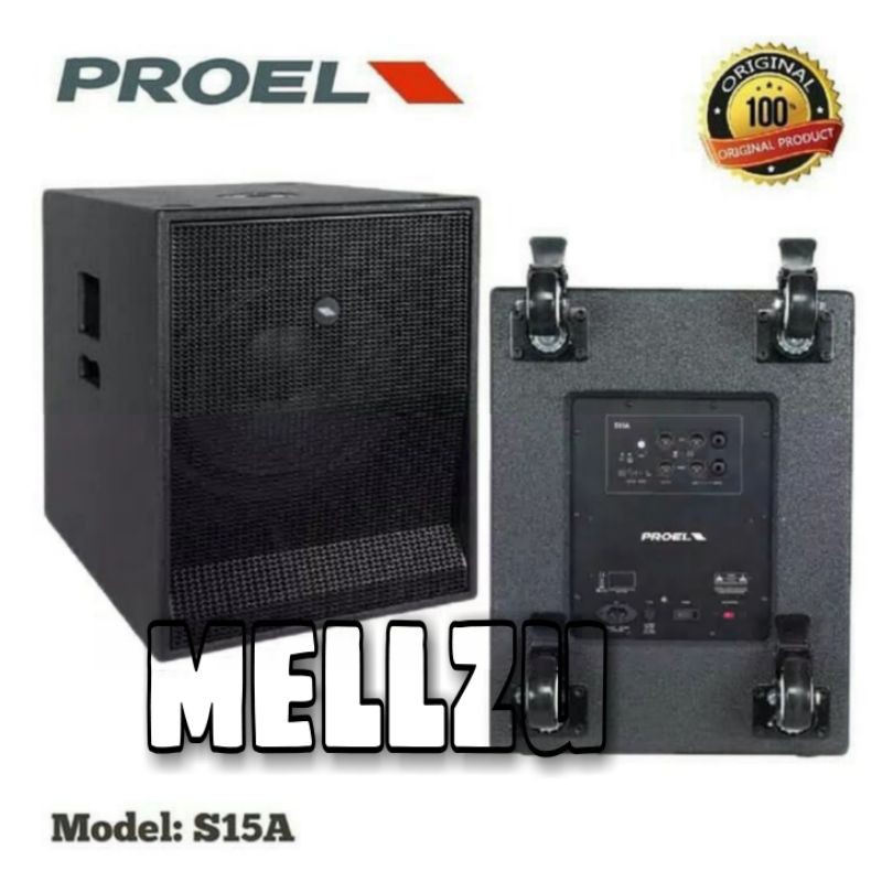 Subwoofer Aktif Proel S 15 A Original Active S15A - 15 inch