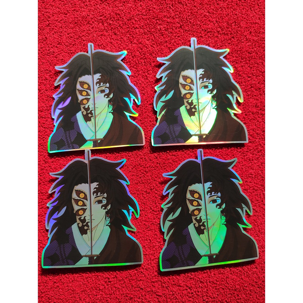 

Stiker Hologram Anime Manga Demon Slayer