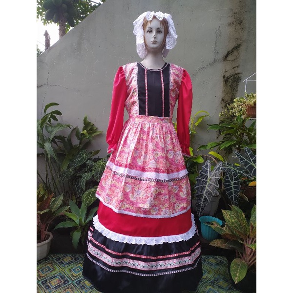 baju adat Belanda/kostum belanda/baju belanda