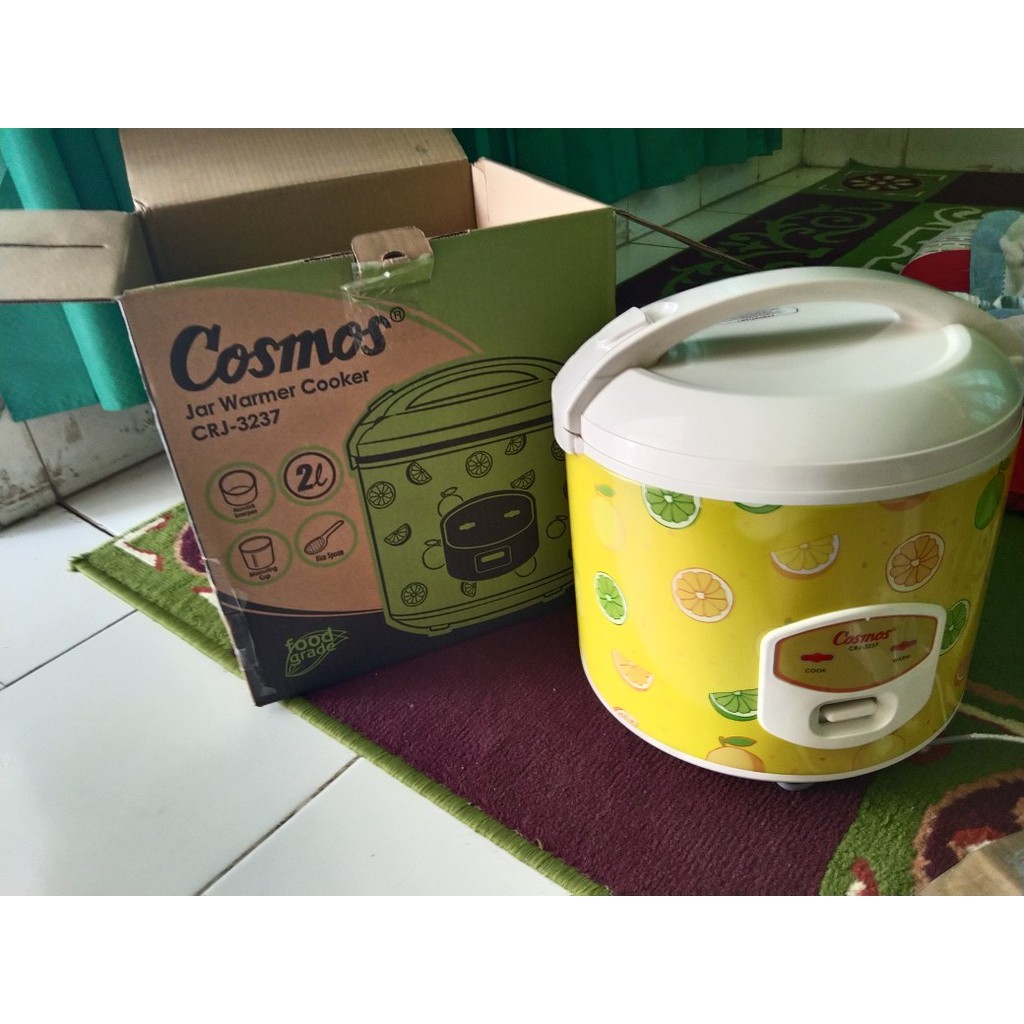 Magic com cosmos Rice Cooker Magic Com Cosmos Kapasitas 2 Liter CRJ-3237 / CRJ