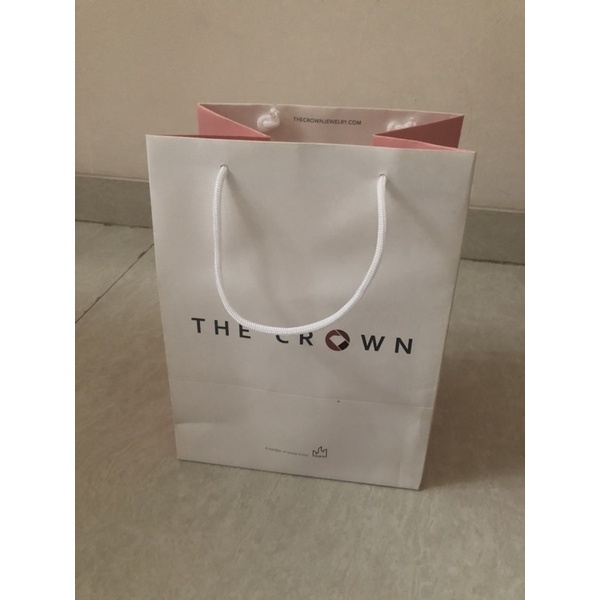 

paper bag/paperbag/tas kertas/bungkus kado The Crown