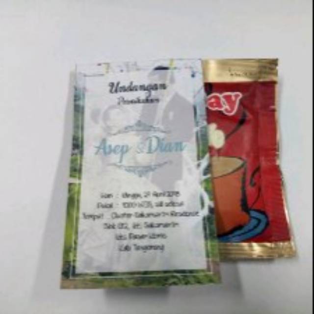 Undangan Mini Untuk Kopi